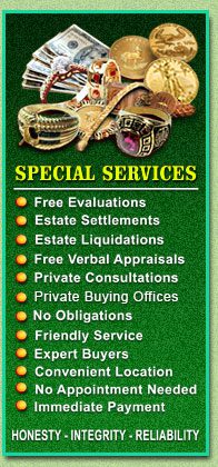 Special services list with honesty, integrity, reliability.